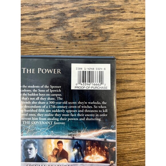 The Covenant 2006 DVD Action Horror Sebastian Stan Taylor Kitsch Pre-Owned - Picture 4 of 4